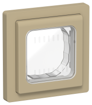 FLITE Рамка 1-местная IP55 Рпро-1-55-ФлХ хаки IEK, FI-M10-32-55-K59