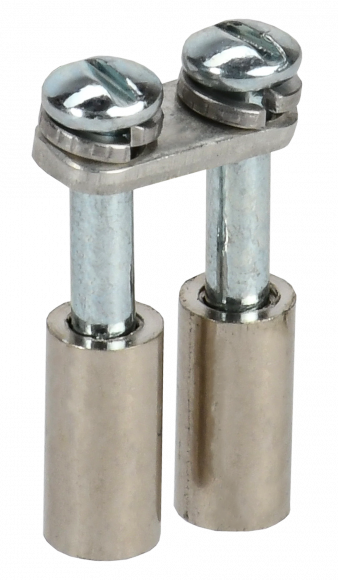 IEK Перемычка в сборе для колодки клеммной CTS 4мм2 2PIN IEK, YCT10-00-K03-004-A-2P