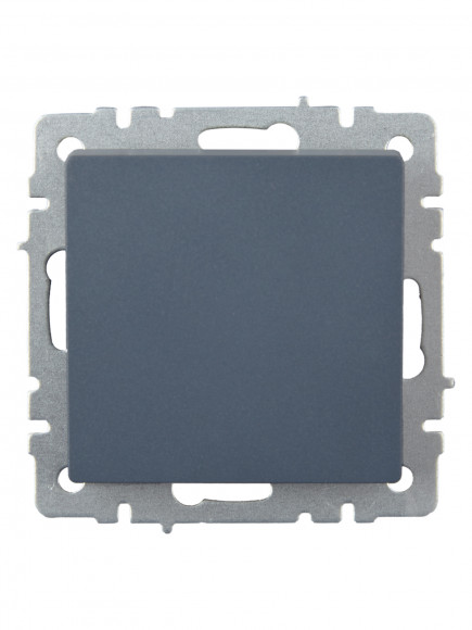 IEK BRITE Выключатель 1-клавишный проходной 10А ВС10-1-6-БрМ маренго , BR-V12-0-10-K35