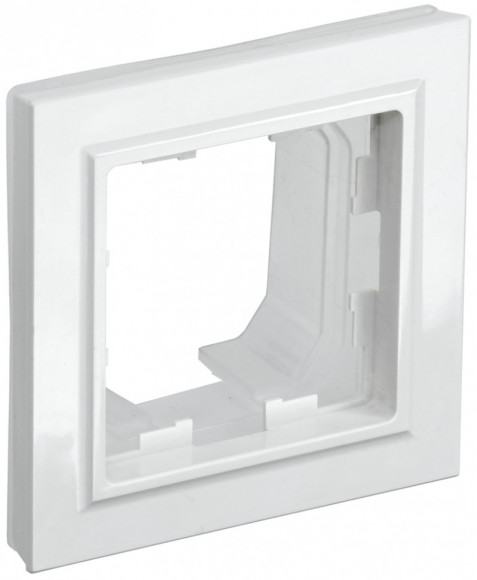 IEK BRITE Рамка 1-местная IP44 РУ-1-БрБ-44 белый IEK, BR-M12-44-K01