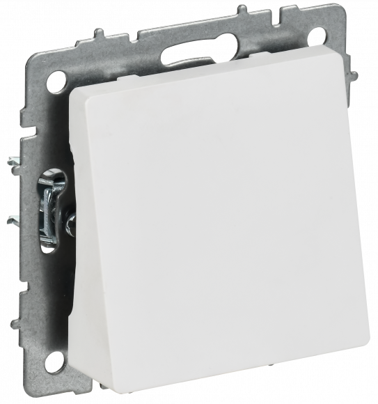 IEK BRITE Вывод кабеля МВ10-БрАБ арктический белый , BR-VK10-0-K91