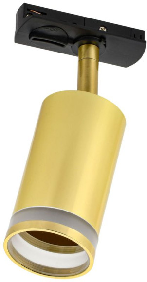 IEK LIGHTING Светильник 4116 декоративный трековый поворотный под лампу GU10 золото IEK, LT-USB0-4116-GU10-1-K22 IEK LIGHTING Светильник 4116 декоративный трековый поворотный под лампу GU10 золото IEK, LT-USB0-4116-GU10-1-K22