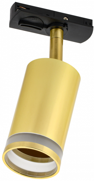 IEK LIGHTING Светильник 4116 декоративный трековый поворотный под лампу GU10 золото IEK, LT-USB0-4116-GU10-1-K22