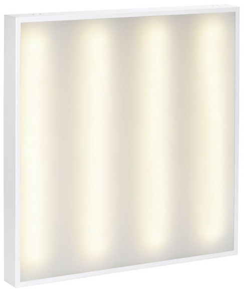 IEK LIGHTING PRO Светильник светодиодный ДВО 2001 30Вт 4000К IP40 588х588мм Грильято опал IEK, LTP-DVO1-2001-30-40-K01