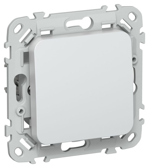 IEK FLITE Выключатель 1-клавишный кнопочный 10А ВС11-2-0-ФлЖ жемчуг IEK, FI-V14-0-10-1-K36