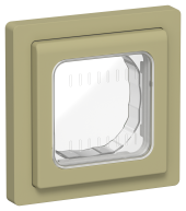 FLITE Рамка 1-местная IP55 Рпро-1-55-ФлО оливковый IEK, FI-M10-32-55-K26