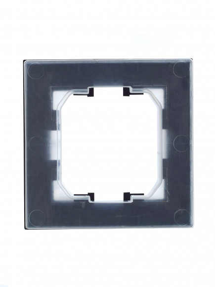 IEK BRITE Рамка 1-местная IP44 РУ-1-БрГ-44 графит , BR-M12-44-K53