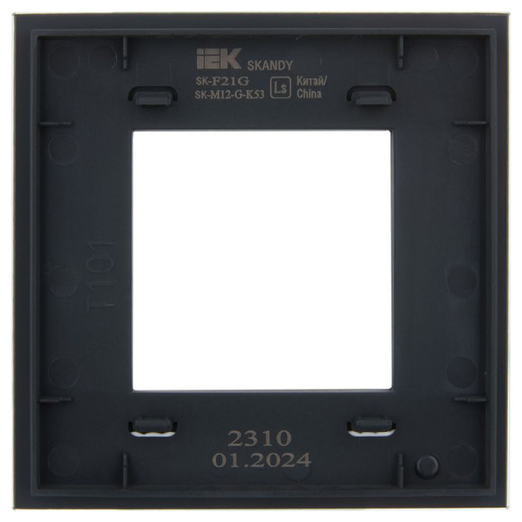IEK SKANDY Рамка 1-местная SK-F21G стекло графит , SK-M12-G-K53 IEK SKANDY Рамка 1-местная SK-F21G стекло графит , SK-M12-G-K53