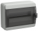 IEK TEKFOR Корпус пластиковый КМПн-12 IP65 черная прозрачная дверь IEK, TF5-KP72-N-12-65-K03-K02 IEK TEKFOR Корпус пластиковый КМПн-12 IP65 черная прозрачная дверь IEK, TF5-KP72-N-12-65-K03-K02