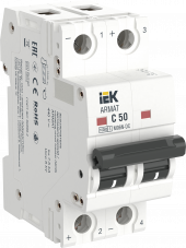 ARMAT Автоматический выключатель M06N-DC 2P C 50А IEK, AR-M06N-2-C050DC