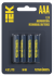 IEK Аккумулятор GREEN Ni-MH AAA 1100мАч (4шт/блистер) IEK, AAK-NIMH-03-1100-L04
