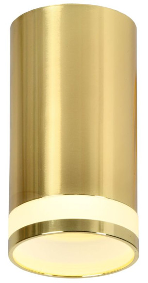 IEK LIGHTING Светильник 4005 накладной потолочный под лампу GU10 золото IEK, LT-UPB0-4005-GU10-1-K22