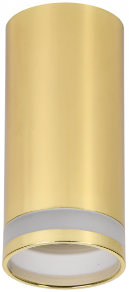 IEK LIGHTING Светильник 4005 накладной потолочный под лампу GU10 золото IEK, LT-UPB0-4005-GU10-1-K22