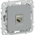 FLITE Розетка компьютерная RJ45 категория 5Е STP РК5е-1-1-ФлС серый IEK, FI-K11-1-K03