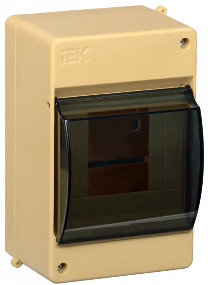 IEK KREPTA 3 Корпус пластиковый КМПн 2/4 IP30 сосна IEK, MKP42-N-04-30-12-S