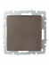IEK BRITE Выключатель 1-клавишный проходной 10А ВС10-1-6-БрТБ темная бронза , BR-V12-0-10-K45
