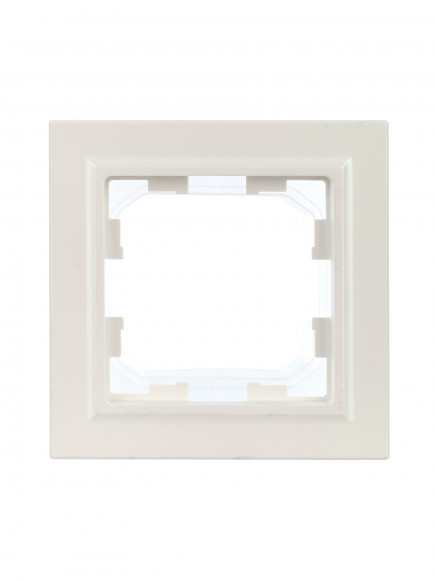 IEK BRITE Рамка 1-местная IP44 РУ-1-БрЖ-44 жемчуг , BR-M12-44-K36