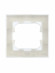 IEK BRITE Рамка 1-местная IP44 РУ-1-БрЖ-44 жемчуг , BR-M12-44-K36
