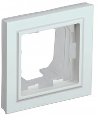 BRITE Рамка 1-местная IP44 РУ-1-БрЖ-44 жемчуг , BR-M12-44-K36