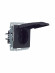 IEK BRITE Розетка 1-местная с заземлением с защитными шторками и крышкой 16А IP44 РСбш10-3-44-БрГ графит , BR-R16-16-44-K53