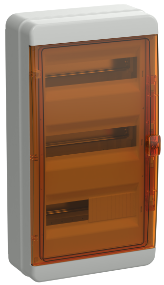 IEK TEKFOR Корпус пластиковый КМПн-36 IP65 оранжевая прозрачная дверь IEK, TF5-KP72-N-36-65-K03-K09 IEK TEKFOR Корпус пластиковый КМПн-36 IP65 оранжевая прозрачная дверь IEK, TF5-KP72-N-36-65-K03-K09