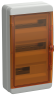 IEK TEKFOR Корпус пластиковый КМПн-36 IP65 оранжевая прозрачная дверь IEK, TF5-KP72-N-36-65-K03-K09 IEK TEKFOR Корпус пластиковый КМПн-36 IP65 оранжевая прозрачная дверь IEK, TF5-KP72-N-36-65-K03-K09