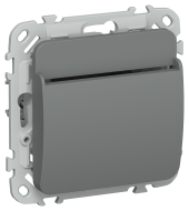 FLITE Выключатель карточный 30А ВК-0-ФлМА мокрый асфальт IEK, FI-V11-0-10-K80