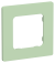IEK FLITE Рамка 1-местная РУ-1-К-ФлФ фисташковый IEK, FI-M12-32-20-K93