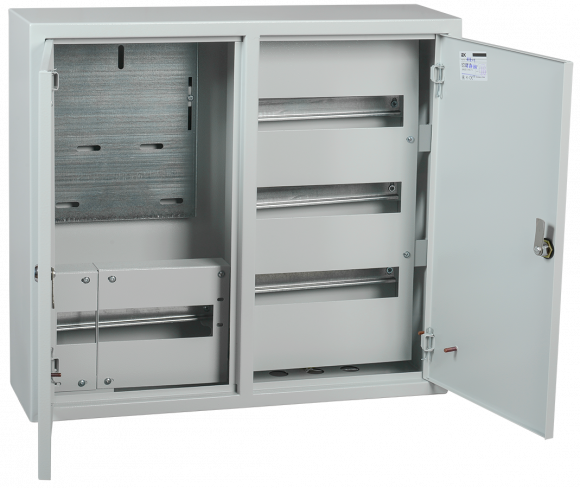 IEK TITAN Корпус металлический ЩУРн-3/48 (540х600х165мм) IP31 IEK, MKM35-N-48-31-ZO