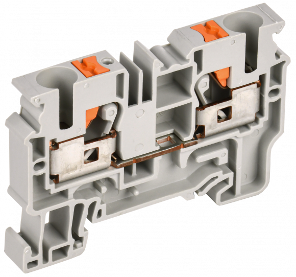IEK Колодка клеммная CP 10мм2 серая IEK, YCT20-00-K03-010