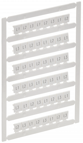 IEK ARMAFIX Маркер для CTS 6мм2/CP 10мм2 "L1; L2; L3" IEK, AF-CT10D-M-006-22