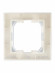 IEK BRITE Рамка 1-местная IP44Р У-1-БрКр-44 бежевый , BR-M12-44-K10