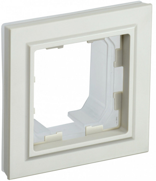 IEK BRITE Рамка 1-местная IP44Р У-1-БрКр-44 бежевый IEK, BR-M12-44-K10