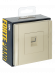 IEK FORTE&PIANO Розетка компьютерная RJ45 кат.5E FP432 ваниль , FP-K10-1-K10