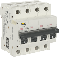 ARMAT Автоматический выключатель M10N 4P C 25А IEK, AR-M10N-4-C025