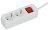 IEK UMA Удлинитель У02К 2 места 2P+PE 3м 3х1мм2 10А белый IEK, UM-YP10-10-02-03-ZK-K01