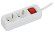 IEK UMA Удлинитель У02К 2 места 2P+PE 3м 3х1мм2 10А белый IEK, UM-YP10-10-02-03-ZK-K01