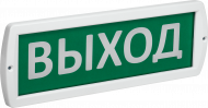 Оповещатель охранно-пожарный световой Т 220 "Выход" 220В IP52 IEK, LSSA1-01-2-220-52-VYHD