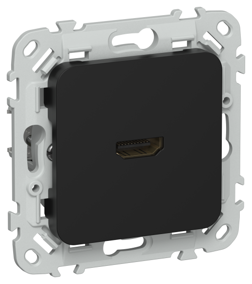 IEK FLITE Розетка HDMI РШДМА-ФлЧ черный IEK, FI-H10-K02