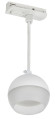 IEK LIGHTING Светильник 4119 декоративный трековый подвесной под лампу GX53 белый IEK, LT-UCB0-4119-GX53-1-K01