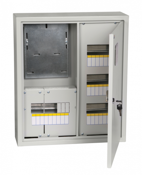 IEK TITAN Корпус металлический ЩУРн-3/24 (560х480х165мм) IP31 IEK, MKM32-N-24-31-ZO