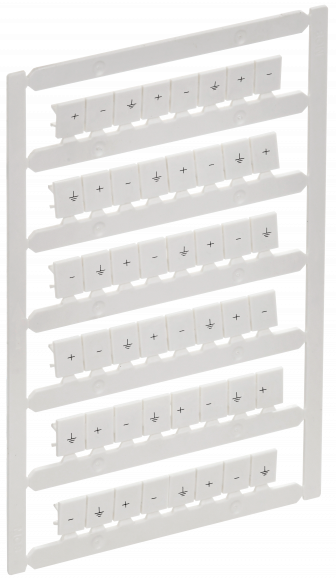 IEK ARMAFIX Маркер для CTS 6мм2/CP 10мм2 "+; -; зазем." IEK, AF-CT10D-M-006-23
