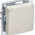 BRITE Розетка 1-местная с заземлением с защитными шторками и крышкой 16А IP44 РСбш10-3-44-БрКр бежевый IEK, BR-R16-16-44-K10