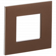 SKANDY Рамка 1-местная SK-F31Br металл шоколад , SK-M12-M-K30