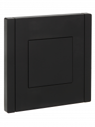 FORTE&PIANO Заглушка с суппортом FP141 черный , FP-PL10-K02