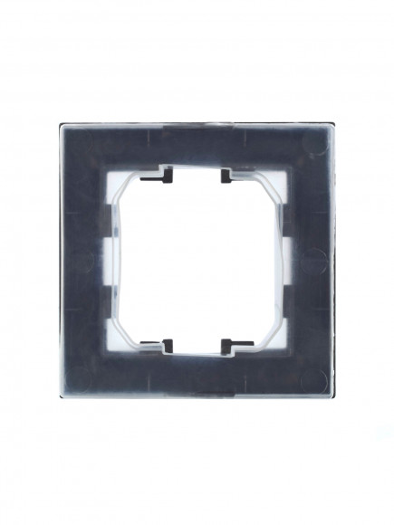 IEK BRITE Рамка 1-местная IP44 РУ-1-БрС-44 сталь , BR-M12-44-K46