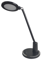 LIGHTING Светильник светодиодный настольный 2019 10Вт на подставке диммер черный IEK, LDNL0-2019-1-VV-10-K02