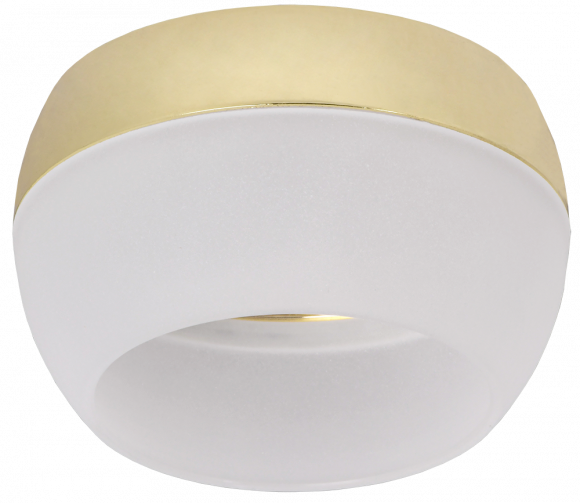 IEK LIGHTING Светильник 4010 накладной потолочный под лампу GX53 золото IEK, LT-UPB0-4010-GX53-1-K22