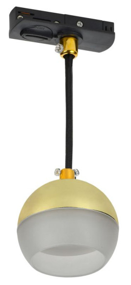 IEK LIGHTING Светильник 4119 декоративный трековый подвесной под лампу GX53 золото IEK, LT-UCB0-4119-GX53-1-K22