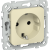 FLITE Розетка с заземлением без защитных шторок безвинтовое крепление 16А РС11-1-ФлН навахо IEK, FI-R11-16-1-K87